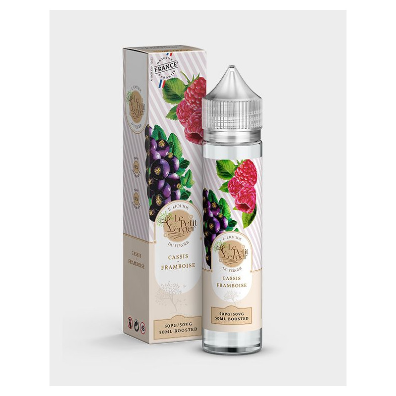 E-liquide Cassis Framboise 50 ml