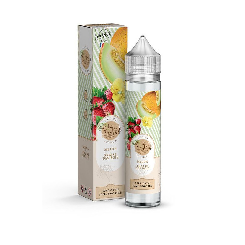 E-liquide Melon - Fraise des bois 50 ml