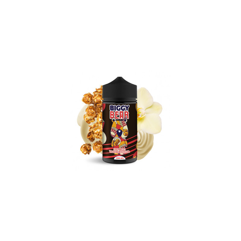 Pop Corn Toffee Caramel 200ml Biggy Bear