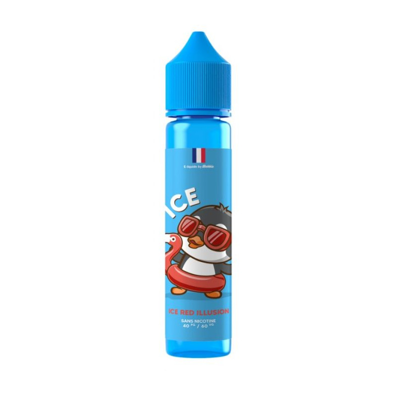 ICE - RED ILLUSION 50ML BOBBLE POMME / FRAMBOISE / FRAIS