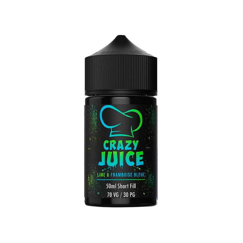 LIME & FRAMBOISE BLEUE CRAZY JUICE MUKK MUKK 50ML 00MG