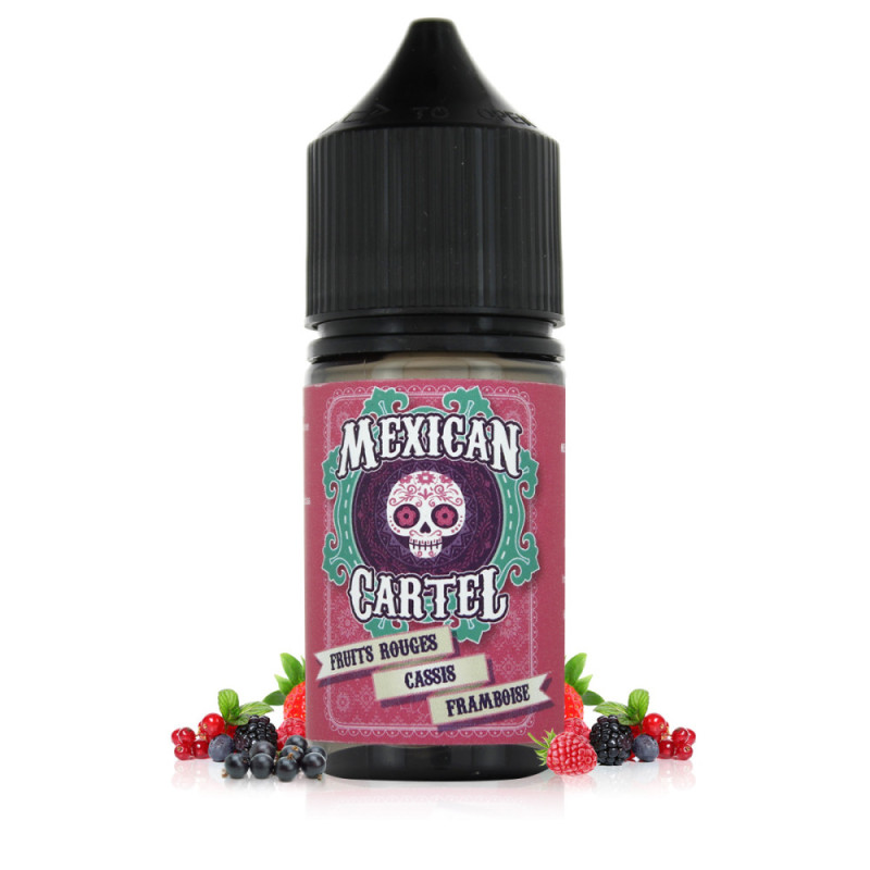 Mexican Cartel Concentré Fruits Rouges Cassis Framboise 30ml